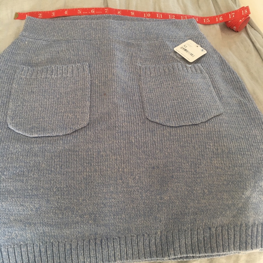 Free People Knit Mini Skirt - Picture 3 of 8